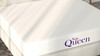 NapQueen 10" Medium Firm Charcoal Memory Foam Mattress with Silky Mesh Cover, King