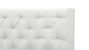Brooklyn Queen Tufted Panel Bed Headboard and Footboard Set, Antique White 9