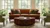 Alana 88" Lawson Three-Cushion Tight Back Sofa, Burnt Orange