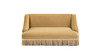Duchess 33" Medium Princess Pet Bed Sofa with Fringe Skirt, Gold