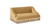Duchess 33" Medium Princess Pet Bed Sofa with Fringe Skirt, Gold