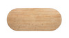 Colette 94" Reclaimed Pine Wood Oval Dining Table, Antique Natural Brown & Antique Blue-Grey