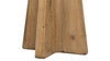 Clarence 20" Reclaimed Pine Wood Rectangular End Table, Antique Natural Brown