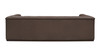 Westbridge 83.5" Modern Chesterfield Top-Grain Leather Sofa with Tufted Back and Wood Base