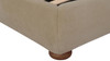 Alden Upholstered Storage Bed with Hydraulic Lift Storage and Rounded Headboard, Queen, Warm Beige