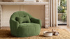 Louie 30.5" Modern Dog Sofa Bed with Bone Pillow, Medium, Moss Green