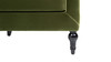 Josephine 33" Upholstered Accent Chair, Olive Green