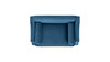 Paloma 35.5" Dog Sofa Bed, Medium, Satin Teal Blue