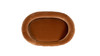 Monroe 33" Glam Tufted Performance Velvet Dog Sofa Bed with Decorative Fringe Trim, Burnt Orange