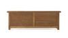 Rowan 68.5" Reclaimed Elm Wood 4-Door Cabinet, Light Natural Brown