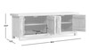 Rowan 68.5" Reclaimed Elm Wood 4-Door Cabinet, Light Natural Brown