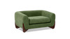 Alpine 36.5" Sherpa Dog Sofa Bed, Medium, Moss Green Fleeced Teddy