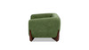 Alpine 36.5" Sherpa Dog Sofa Bed, Medium, Moss Green Fleeced Teddy