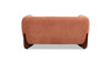 Alpine 36.5" Sherpa Dog Sofa Bed, Medium, Spice Orange Fleeced Teddy