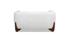 Alpine 36.5" Chenille Dog Sofa Bed, Medium, Almond White