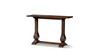 Whitmore 48" Rustic Reclaimed Pine Console Table, Dark Brown