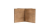 Otto 11" Sculptural Reclaimed Pine X-Frame Book Stand, Medium Brown