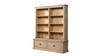 Evran 80" Tall Reclaimed Pine Storage Cabinet with Adjustable Shelving, Weathered Natural Greige