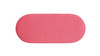 Serena 38" Oval Storage Bench Ottoman, Garnet Rose Pink
