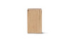 Umber 19.7" Solid Reclaimed Pine Wood Block Side Table, Light Natural
