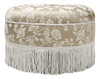 Yolanda Decorative Round Ottoman D