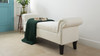 Kathy Roll Arm Entryway Accent Bench D