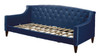 Lucy Upholstered Sofa Bed, Navy Blue 8