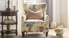 Paradise Upholstered Arm Chair 11
