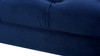 Alma Tufted Entryway Bench, Navy Blue 11