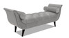 Alma Tufted Entryway Bench, Opal Grey 6