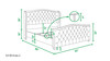 Marcella Upholstered Bed, King, Bright White 4