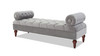 Lewis Bolster Arm Entryway Bench 1