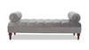 Lewis Bolster Arm Entryway Bench 5