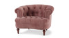 La Rosa Victorian Tufted Upholstered Accent Chair 1