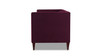 Jack Tuxedo Sofa, Burgundy 6