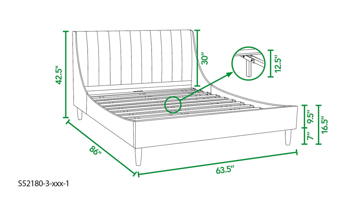 Bulk Veel gevaarlijke situaties Verlating Jennifer Taylor Home | Aspen Upholstered Platform Bed