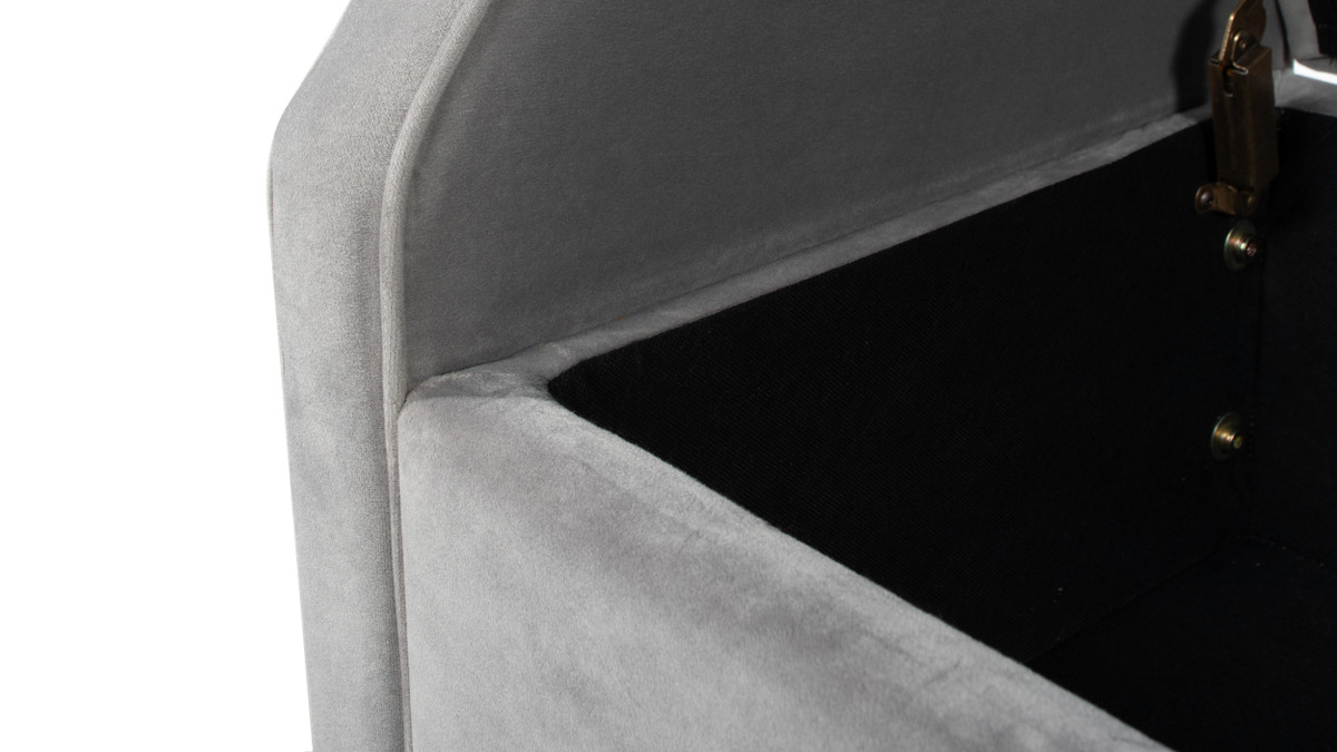 Jacqueline Flip Top Tufted Roll Arm Storage Bench Jennifer Taylor Home