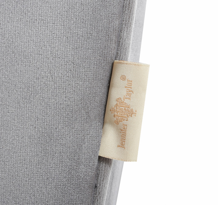 Ken Upholstered Button Tufted Sofa, Opal Grey Jennifer Taylor Home