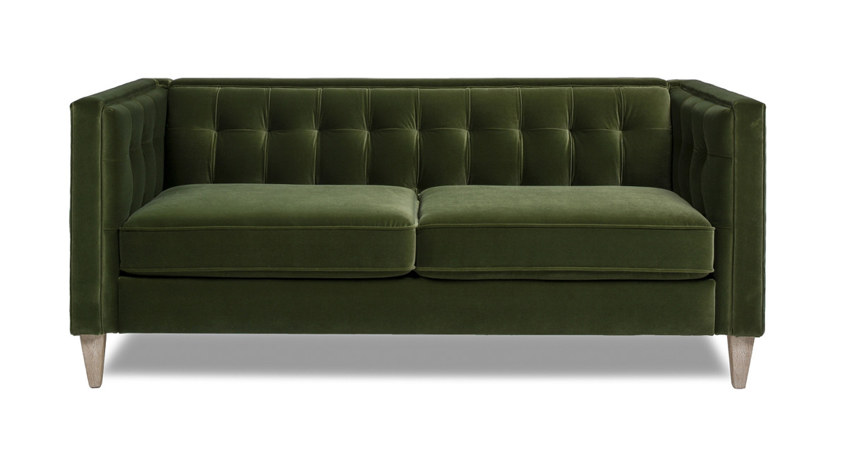 James 74" Modern Tuxedo Sofa 1