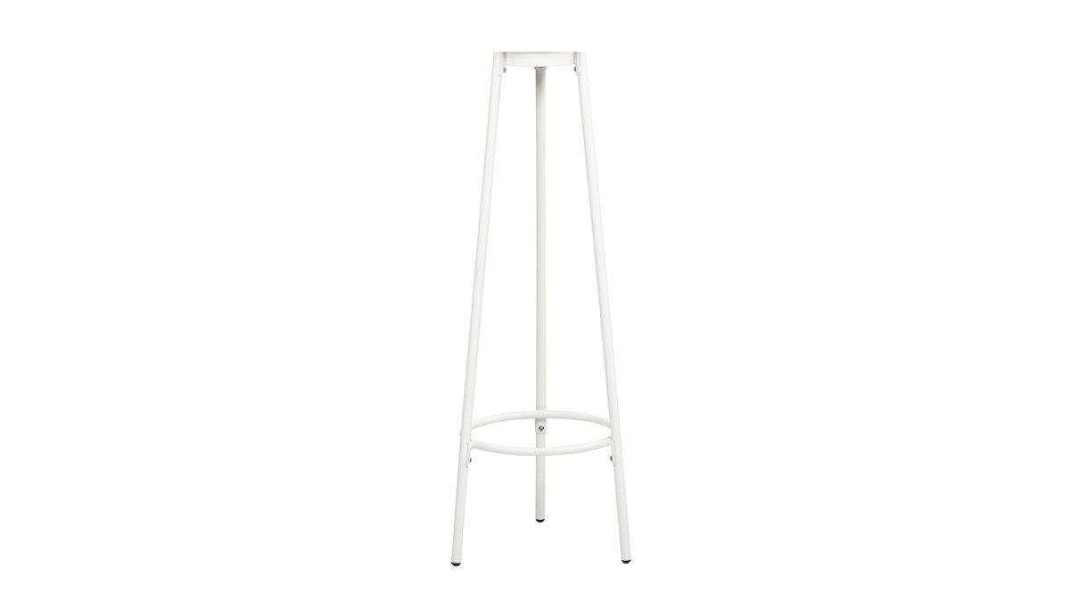 Nova 39.5" Indoor/Outdoor Patio Lantern Stand, Daisy White 1