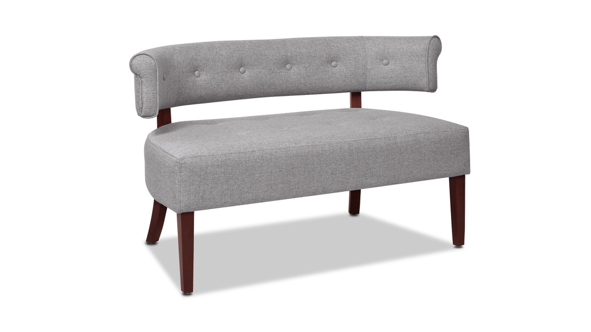 Jared Roll Arm Tufted Bench Settee Jennifer Taylor Home