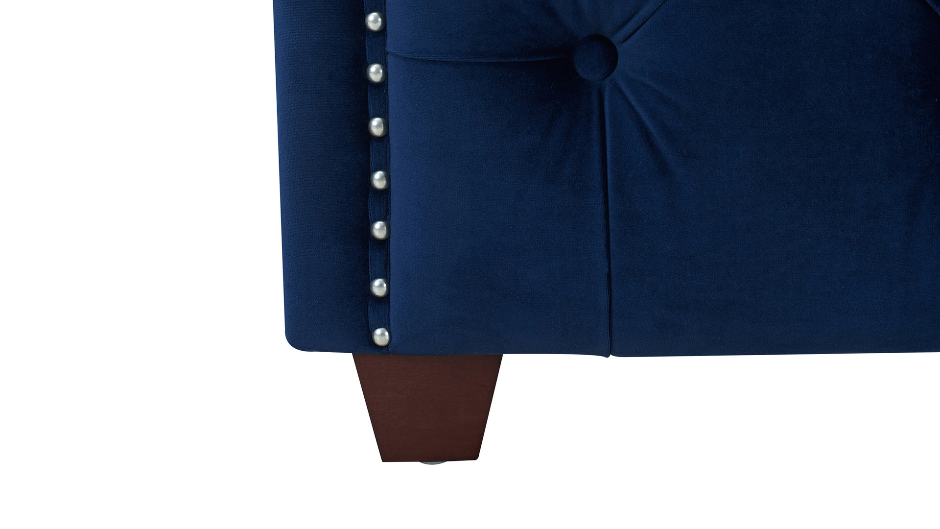 Marcella Tufted Wingback Upholstered Bed Jennifer Taylor Home