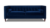 Jack Tuxedo Sofa, Navy Blue 1