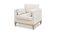Knox 36" Modern Farmhouse Arm Chair, French Beige 1