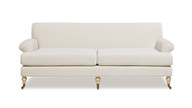 Alana Lawson Recessed Arm Sofa, French Beige 1