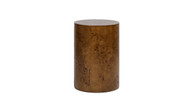 Nebula 22" Accent Pillar Side Table, Medium Brown Walnut 1