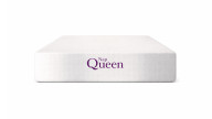 NapQueen 8" Medium Firm Charcoal Memory Foam Mattress with Silky Mesh Cover, King