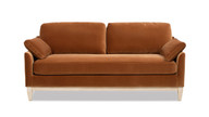 Pasadena 75.5" Modern Farmhouse Sofa, Burnt Orange