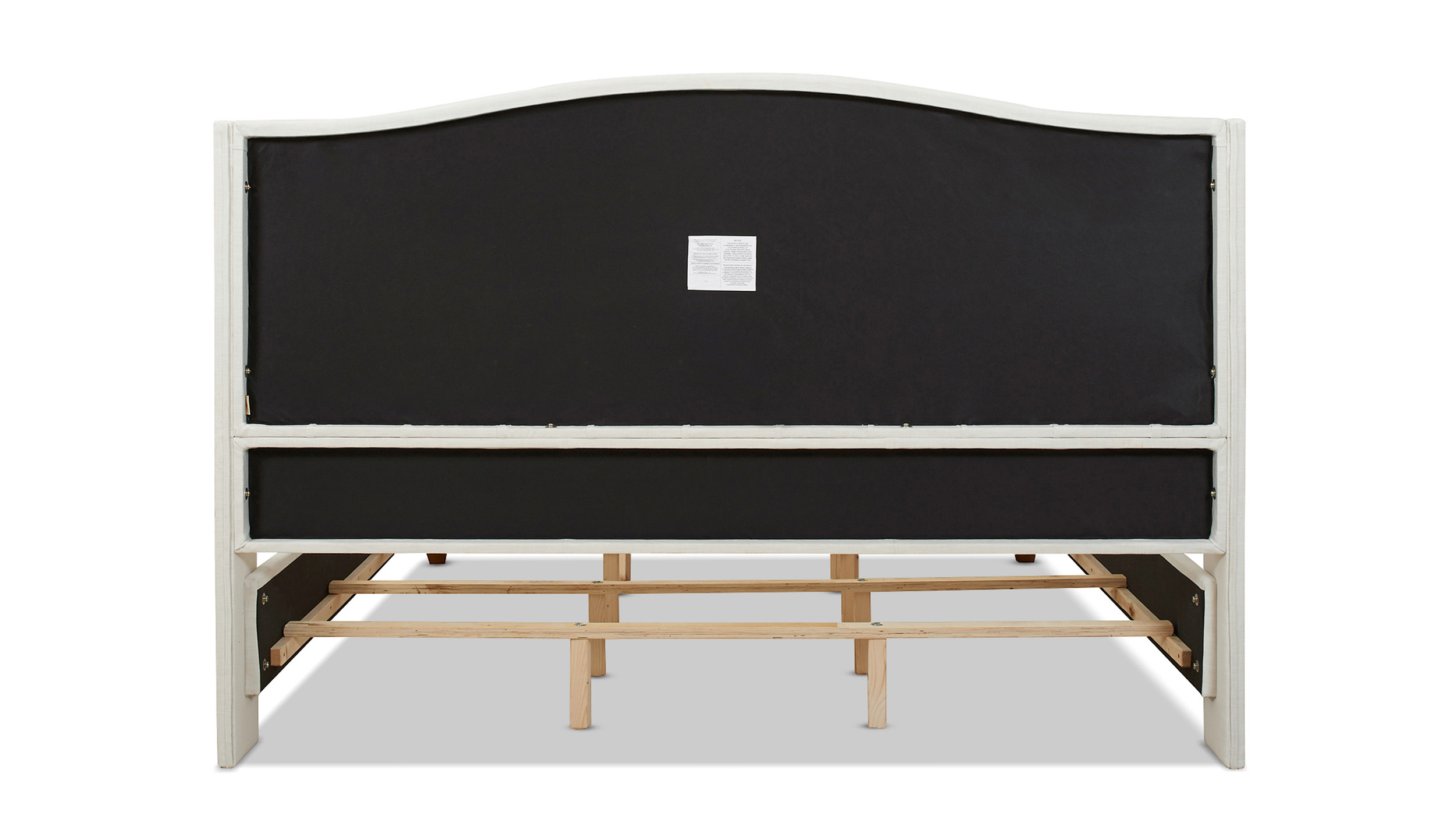 Marcella Upholstered Shelter Headboard Bed Set, California King