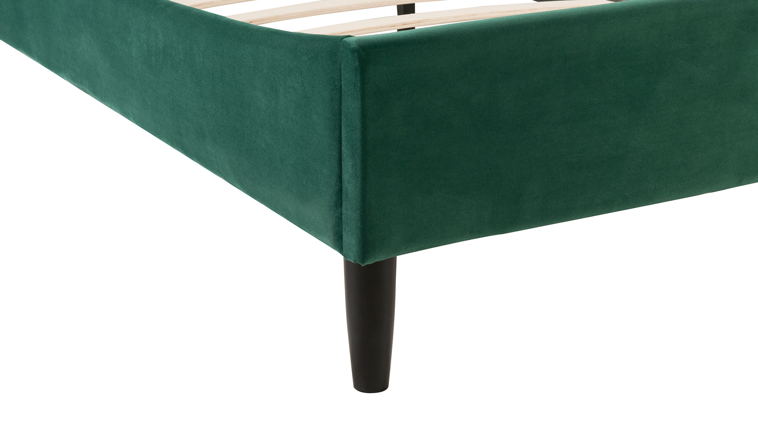 Aspen Vertical Tufted Headboard Platform Bed Set, California King